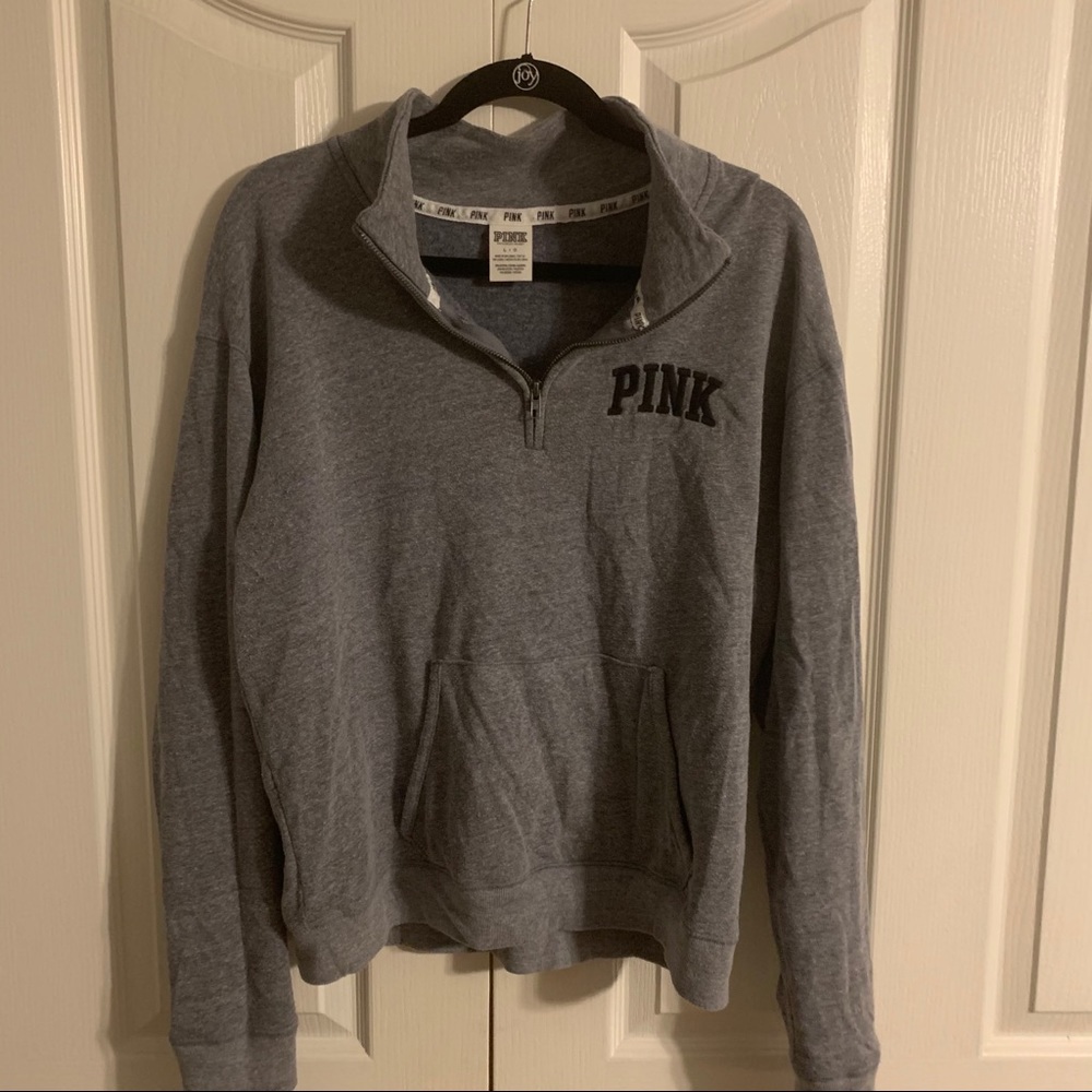 VS PINK Quarter Zip Sweatshirt